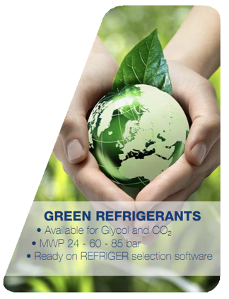 Green refrigerant key feature person holding green earth