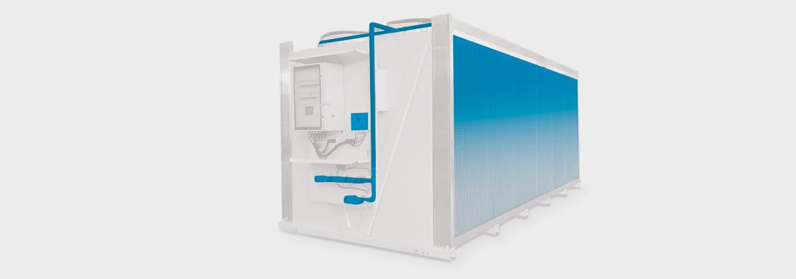 REFRION adiabatic system