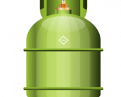 light green cylinder tank - erfrigerants